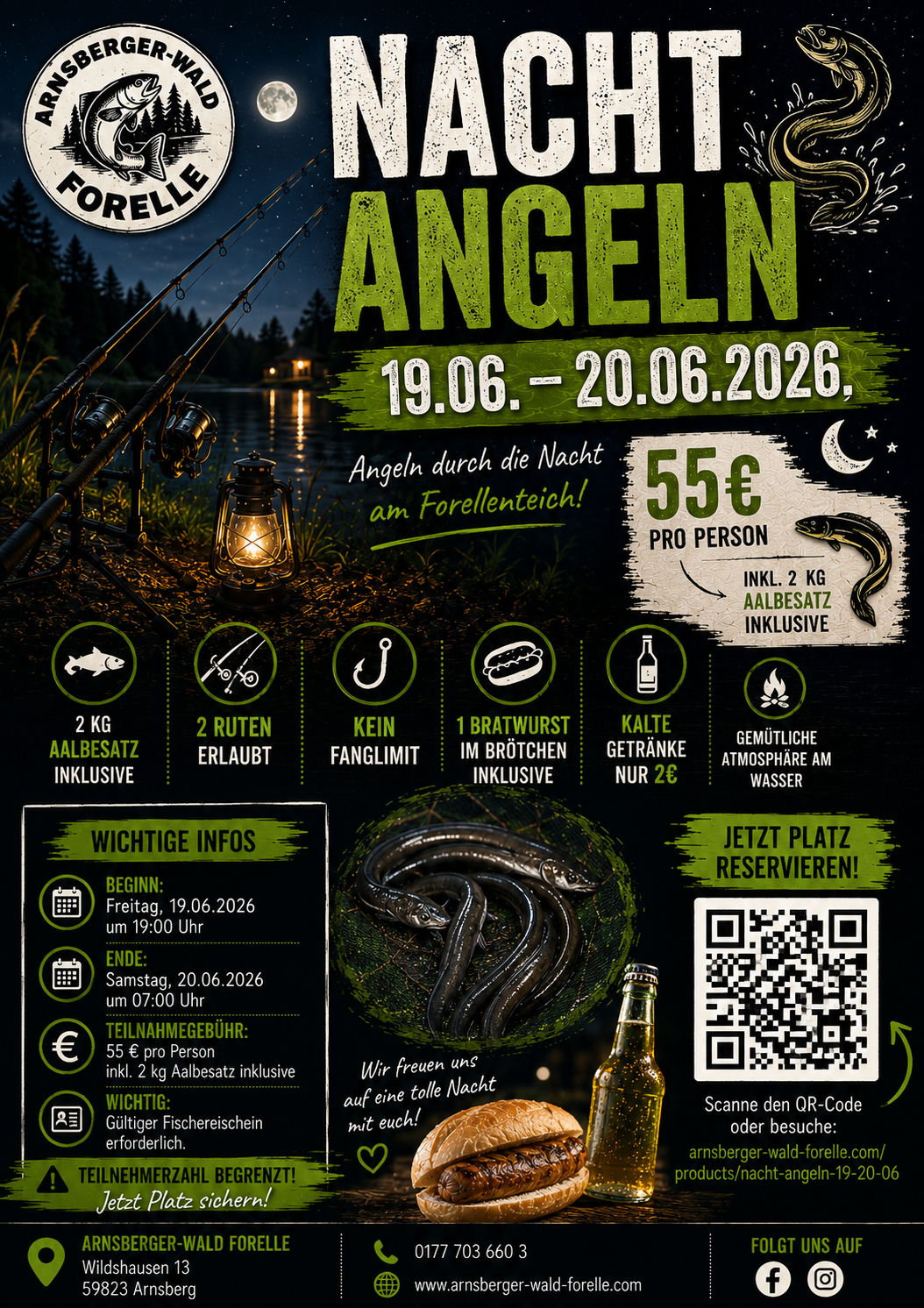 Nacht Angeln 19-20.06